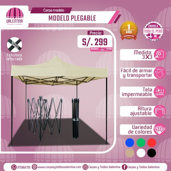 Plegable 3x3 (Importado)
